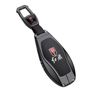 25款红旗h5钥匙套新款hs5汽车用品h9车hs3真皮eqm5高级感h6壳扣包