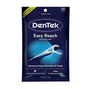 德泰克后槽牙牙线棒超细Y型大牙后牙专用75支/袋