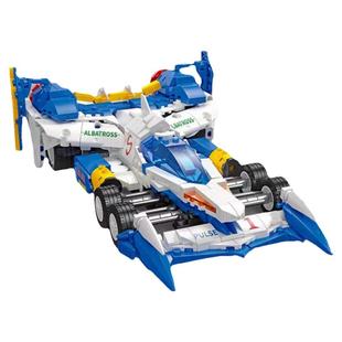 高智能方程式赛车AKF-11雷神阿斯拉达凰呀四驱车拼装玩具中国积木