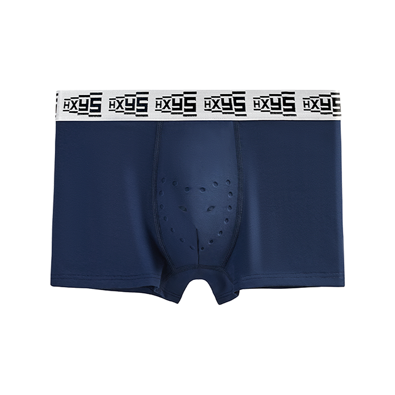 野兽来了唤醒野兽男士内裤按摩颗粒宽松透气100A抗菌生蚝素平角裤