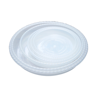 【食品级材质】花盆透明底接水盘