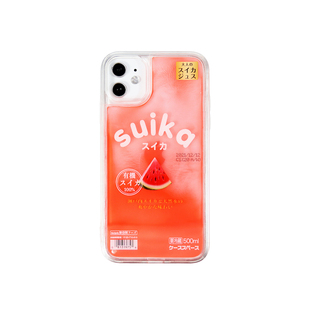 壳空间原创西瓜夜光流沙适用17/15苹果16promax13iPhone14手机壳新款12小众高级感全包防摔外壳手机套不撞壳