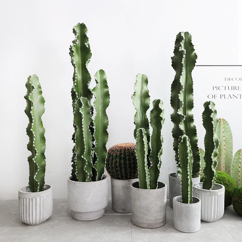 仿真仙人柱绿植盆栽室内橱窗造景装饰假植物仙人球盆景仙人掌摆件