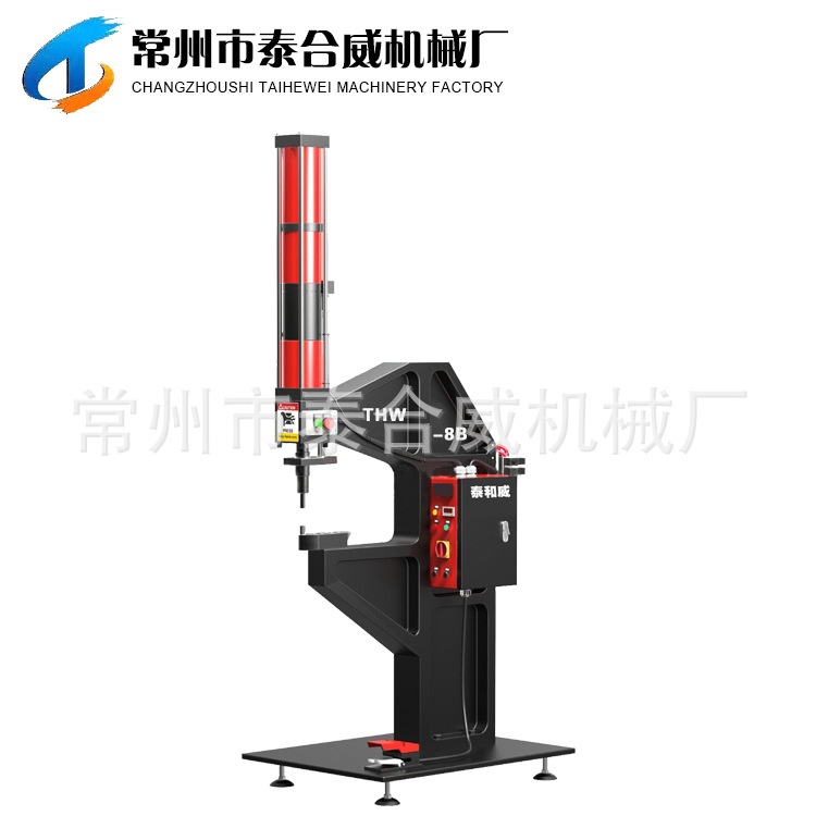 供应十字激光定位压铆机THW-8A  液压压铆机