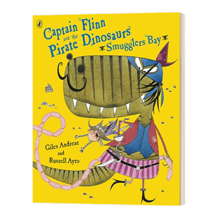 英文原版 Captain Flinn and the Pirate Dinosaurs - Smugglers Bay 福林船长与海盗恐龙 盗贼之海 英文版 进口英语原版书籍