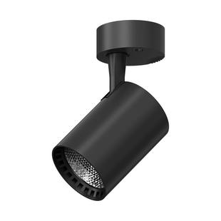 明装射灯可调角度单个家用小吸顶式轨道灯聚光射灯LED天花灯筒灯