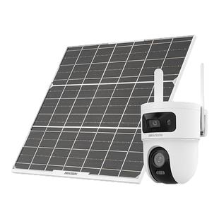 海康威视4G太阳能监控摄像头户外360度高清夜视无需网络手机远程