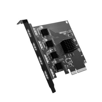 Acasis 4路HDMI视频采集卡内置pcie高清视频录制游戏电脑导播Vmix