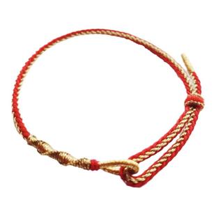 十二生肖属相转作无碍男女红绳手链手工编织红绳朋友闺蜜手绳礼物