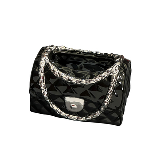 链条陶瓷纸巾盒客厅轻奢高档餐巾纸盒家用茶几玄关创意摆件抽纸盒