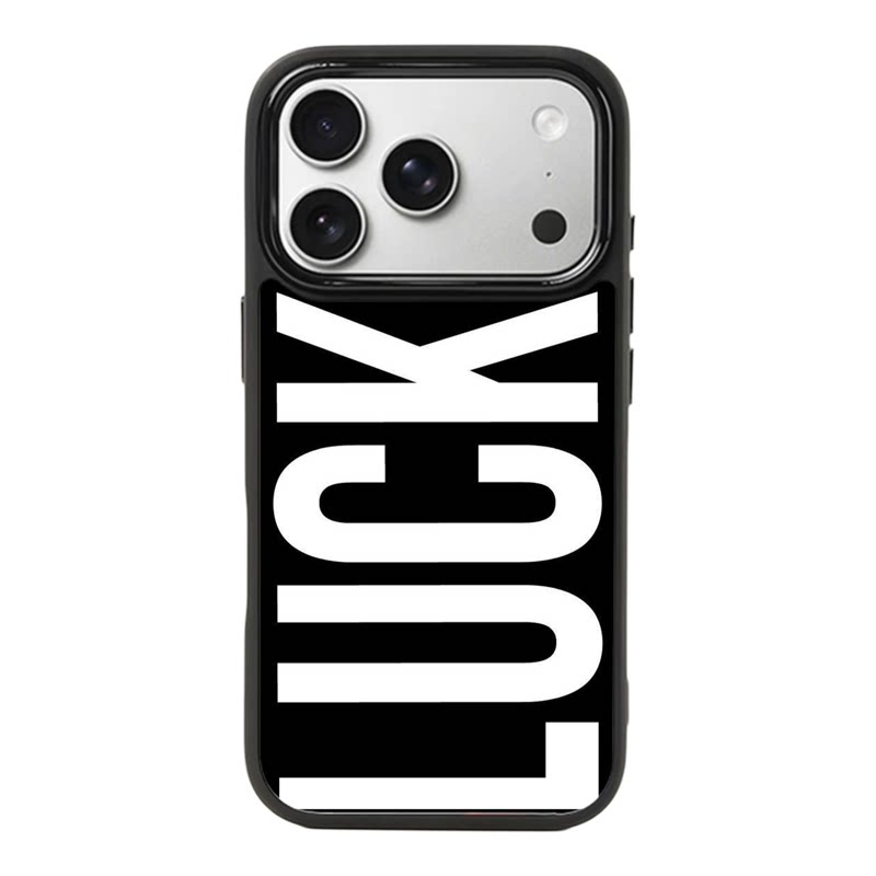 CH3N·LUCK适用iPhone17/16promax神甲手机壳18pm简约15艺术防摔14小众13个性黑框手机套创意
