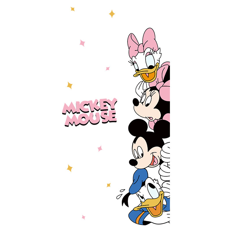 卡通米奇卫生间玻璃贴纸透光不透明磨砂防窥防走光厨房窗户窗贴膜