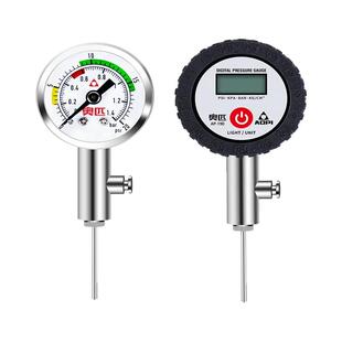 奥匹球类气压表指针式足球篮球排球裁判压力器专业气压力测量表