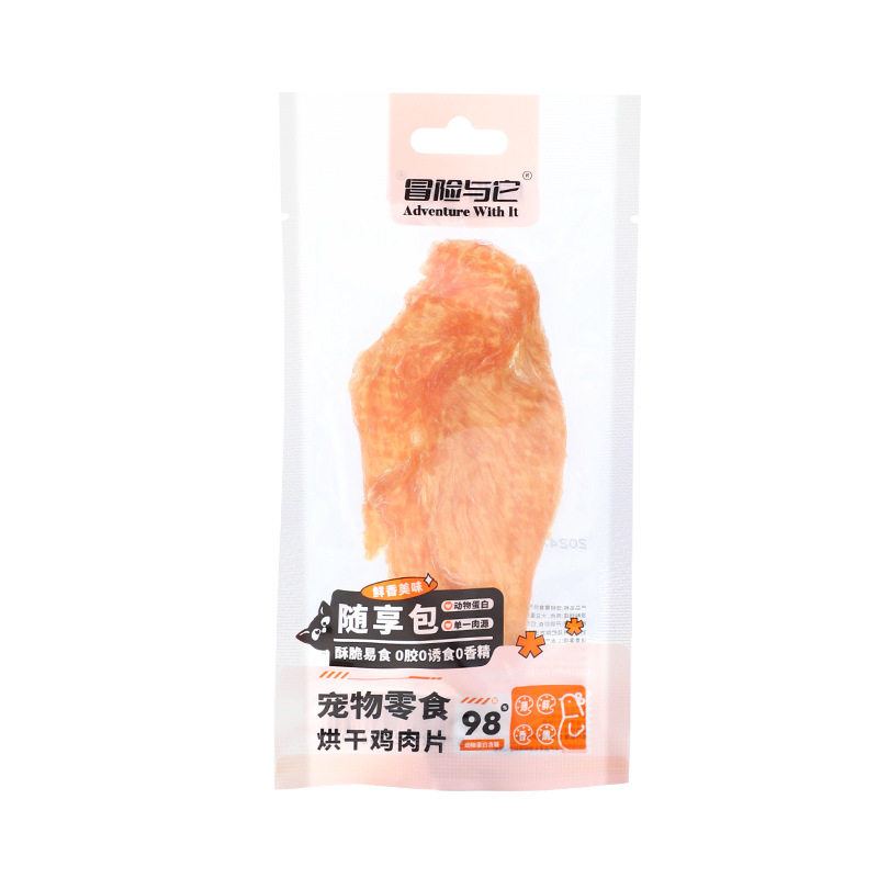 冒险与它鸡肉鸭肉脆脆薄片