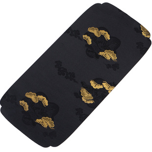 禾风 云松织锦茶布禅意茶桌布茶席 新中式禅意茶布艺桌旗茶道茶垫