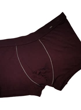 诗曼芬品牌高端男士内裤莫代尔红