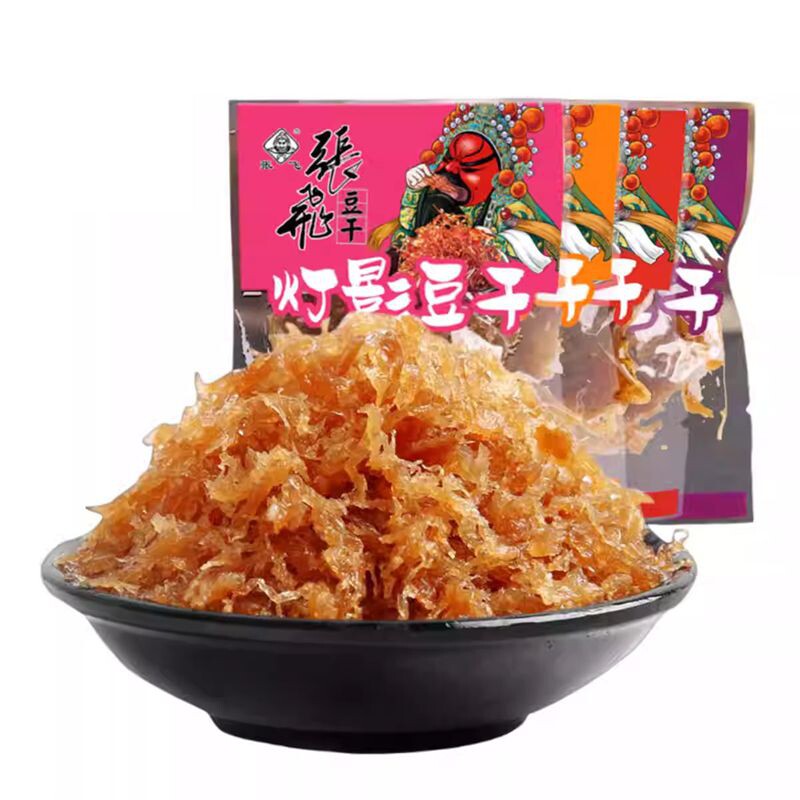 张飞重庆灯影豆干五香麻辣解馋