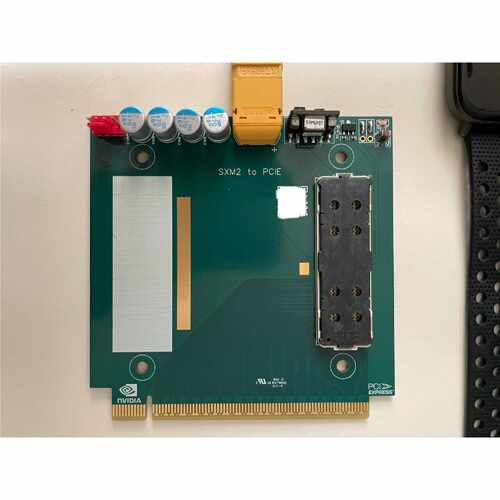 询议价SXM2转pcie x16转接板丐版 支持v100 p100
