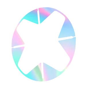 适用于吉利星愿汽车镭射贴纸改装个性反光七彩渐变膜外观装饰配件