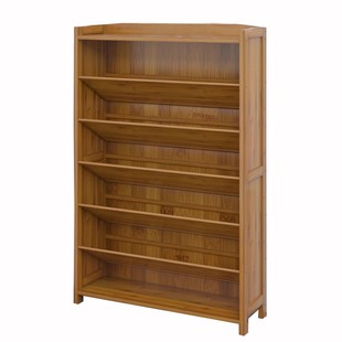 鞋架家用门口收纳简易小分层储物柜架子带背板斜面室内简易鞋柜