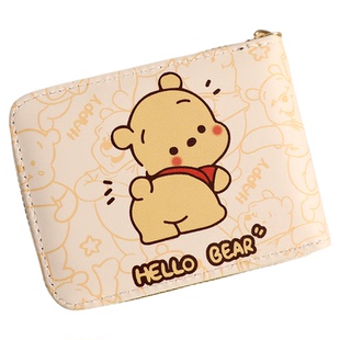 可爱帕恰狗多功能钱包卡包多卡位一体可爱大容量证件收纳零钱包女