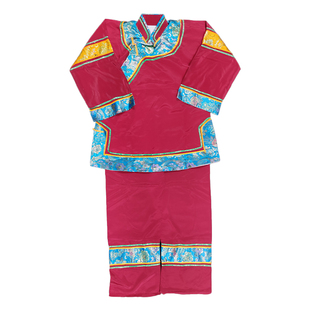 戏曲演出服装彩旦衣戏剧京剧丑婆媒婆衣地主秧歌服喜婆恶婆演出服