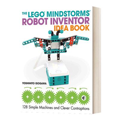 英文原版 The LEGO MINDSTORMS Robot Inventor Idea Book 乐高头脑风暴机器人发明家构思书 乐高技术 英文版 进口英语书籍