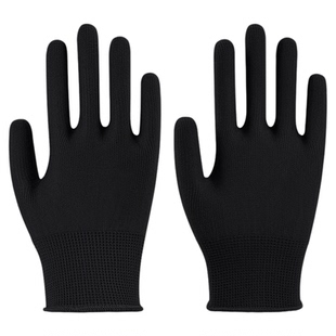 劳保手套尼龙薄款夏季透气打包耐磨工作干活分拣防滑骑行防晒男女