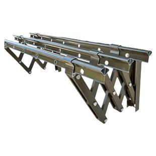 实体店同款高层窗外晾衣架阳台外晒被子户外推拉晾衣架伸缩晒衣架