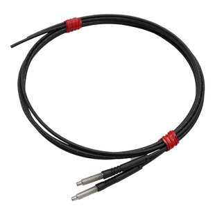 M3M4M6光纤传感器光纤放大器探头漫反射直角弯头对射光纤线感应器