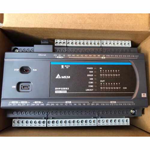 台达ES3系列 DVP32/48/64/80ES300/11/T/R带CANopen 8路200K脉冲