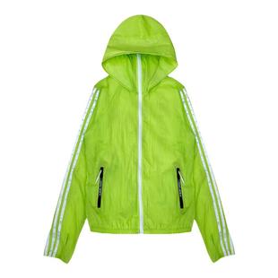 RUSH YEAR防晒衣 女夏短款长袖2025新款连帽沙滩防紫外线透气外套