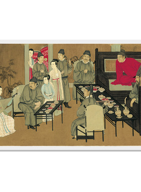 顾闳中韩熙载夜宴图南唐古代名画