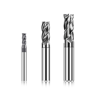 55度进口钨钢合金铣刀4刃涂层数控铣刀 1.1 1.2 1.3 1.4 8.5 9.5