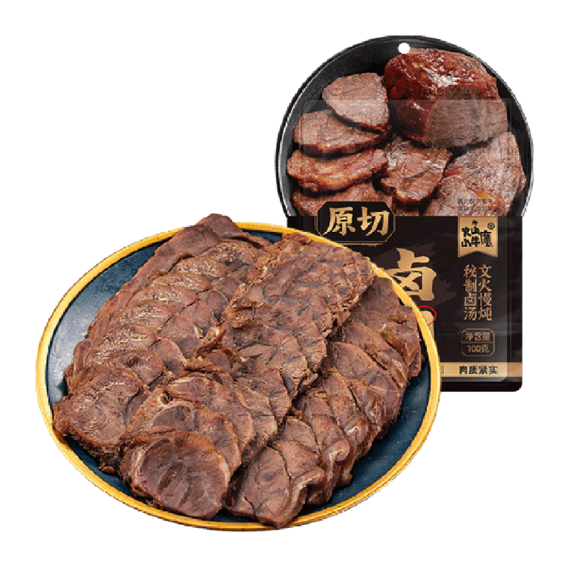 原切酱牛肉即食【配料简单干净】