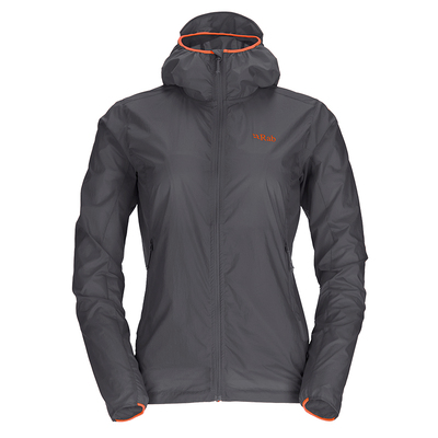 RAB睿坡女士防泼水防风皮肤衣