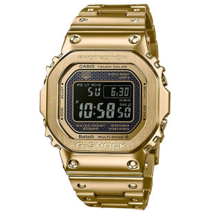 卡西欧手表男士官方正品小金块银gshock40周年限量版运动GMWB5000