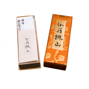 NipponKodo日本香堂 伽罗桃山 礼盒/分装5支沉香家用室内线熏香熏