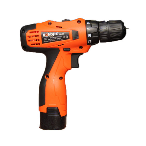 炯杰16.8V锂电双速充电钻手电钻/多功能家用便携式起子电动螺丝刀