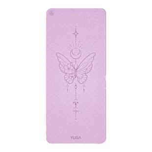 梦蝶瑜伽垫女士健身家用专业防滑减震静音普拉提垫无异味运动垫子