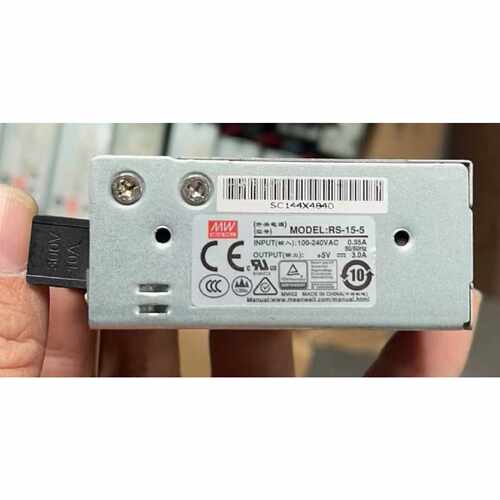 询价-明纬RS-15-5开关电源，5V 3A 15W，输入AC10