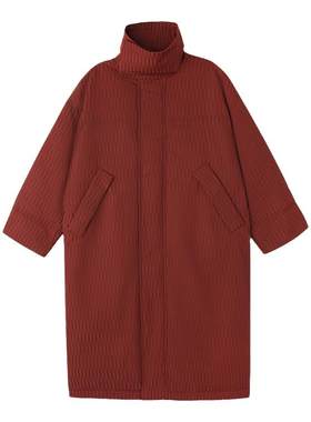 PAPERLLL辛间黑色高级感长款白鸭绒羽绒服女款冬季加厚过膝外套
