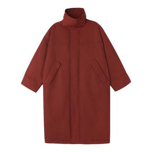 PAPERLLL辛间黑色高级感长款白鸭绒羽绒服女款冬季加厚过膝外套