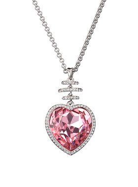 兰盈奥地利水晶海洋之心项链