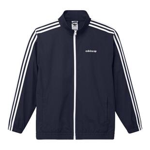 adidas阿迪达斯三叶草男女装梭织防风FIREBIRD立领夹克外套IY1631