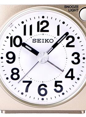seiko日本精工夜灯静音扫秒卧室