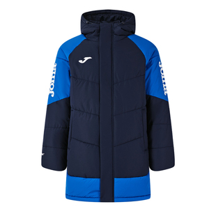 Joma25新款中长款棉服运动保暖防泼水防风连帽夹棉冬训猎鹰Ⅱ系列