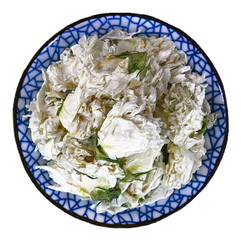 木槿花中药材正品野生白槿花干花