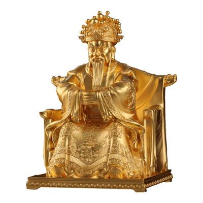 五台龙五爷财神像随身佛居家供奉