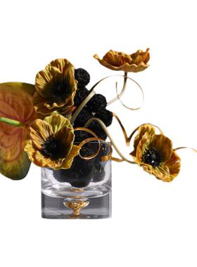 妖及 桌面小花系列艺术花艺花瓶 家居茶室酒店高端餐厅桌面花艺